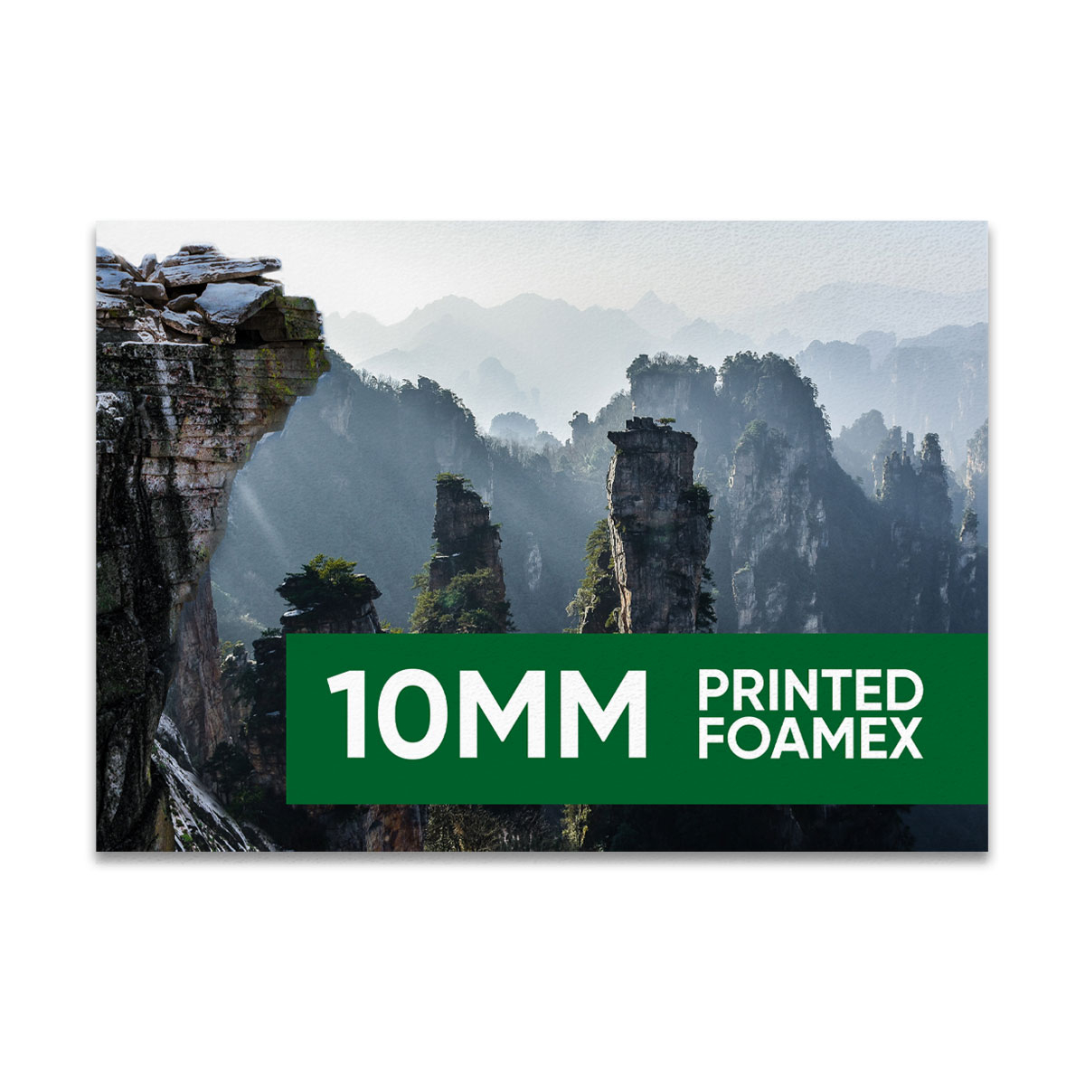 Custom Printed 10mm Foamex Sheets Can be Used For Indoor And Outdoor Signs