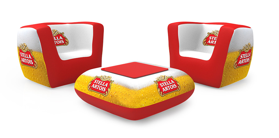 Fully Customised Inflatable Furniture