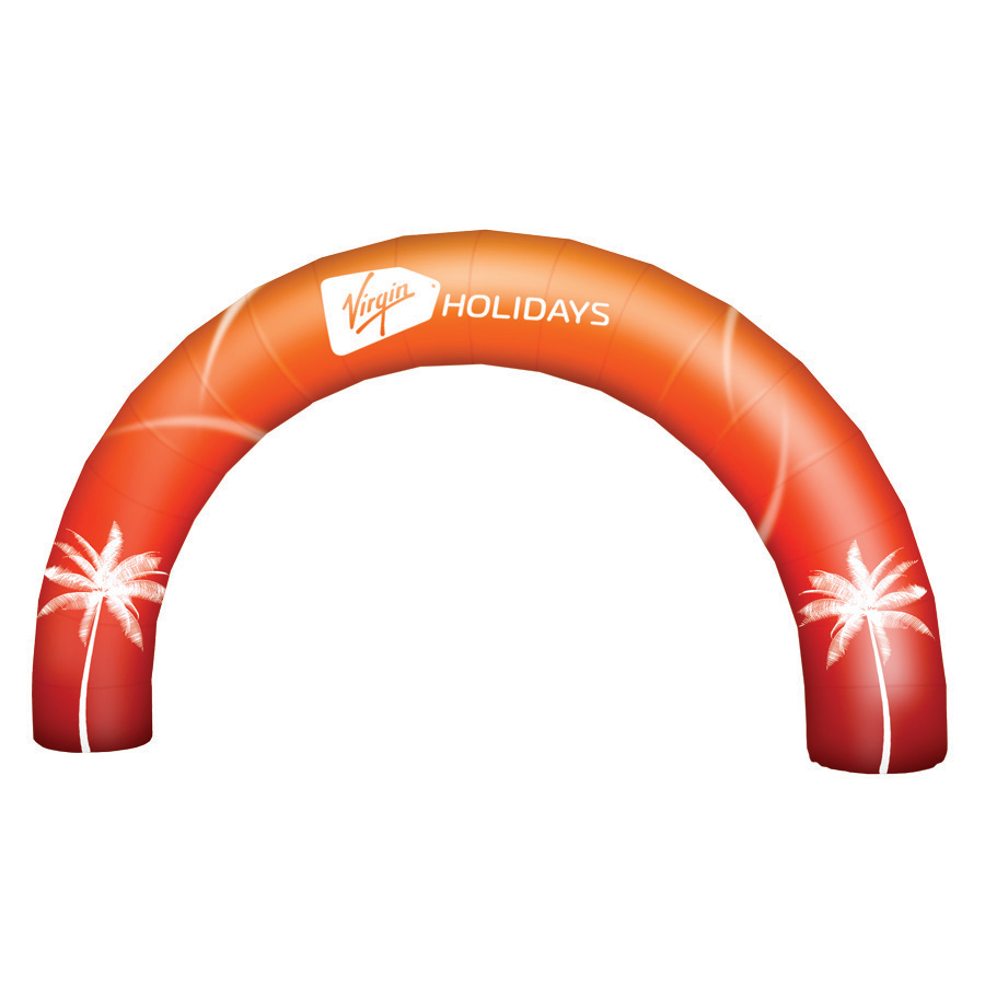 Round Inflatable Arches With Customised Print