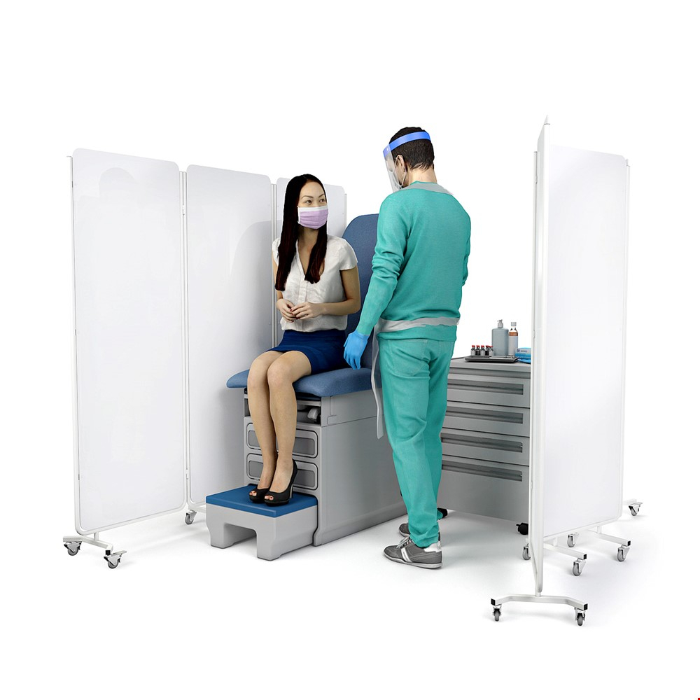DIGNITY® PLUS Medical Screens Clinic And Vaccination Screens