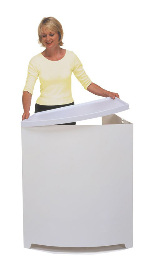 Reinforced Top of Demo Center Promotional Counter