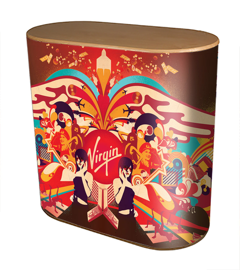 Customise a Portable Counter with Your Brand