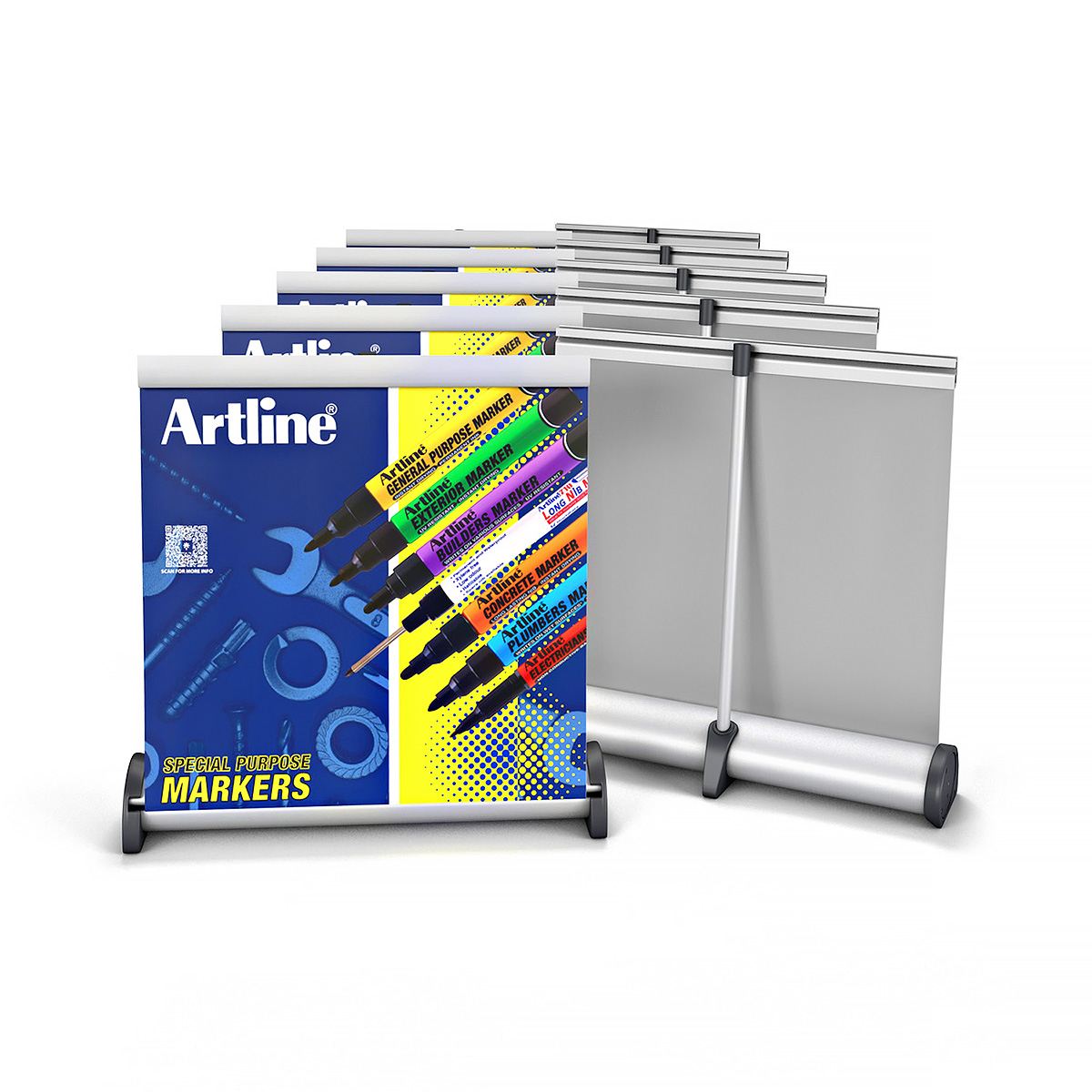 ENVOY<sup>®</sup> MINI Tabletop Roller Banner Bundle Packs
