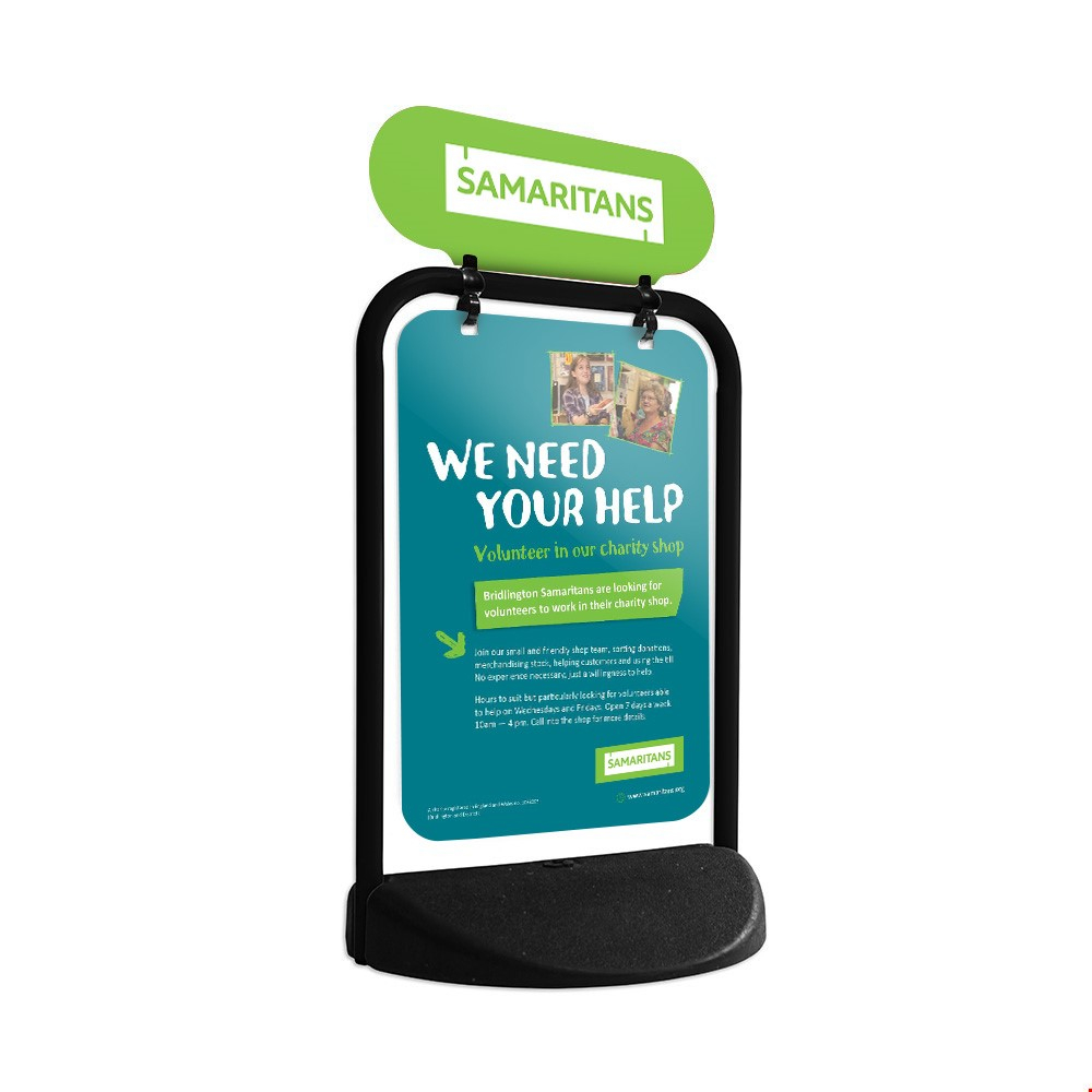 Swing Signs Pavement Advertising Boards XL Displays