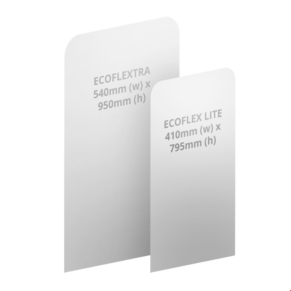 Ecoflex Pavement Sign Replacement Aluminium Panel Board
