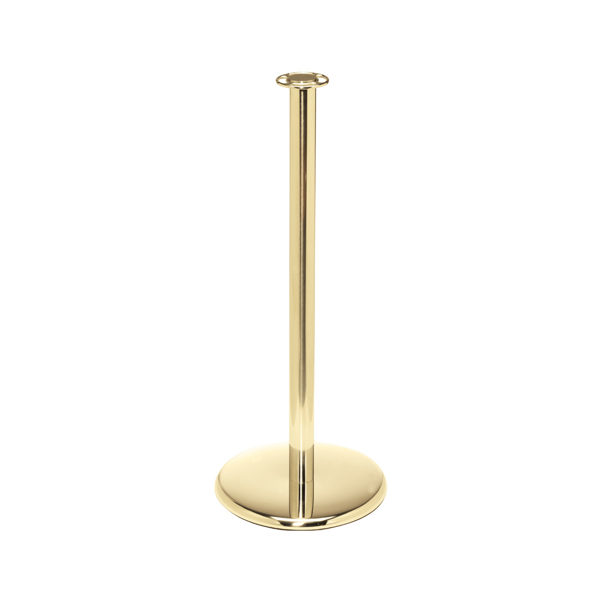 Elegance Pole And Rope Barriers Brass Stanchion And Flat Top