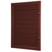 External Noticeboard in Red Brown