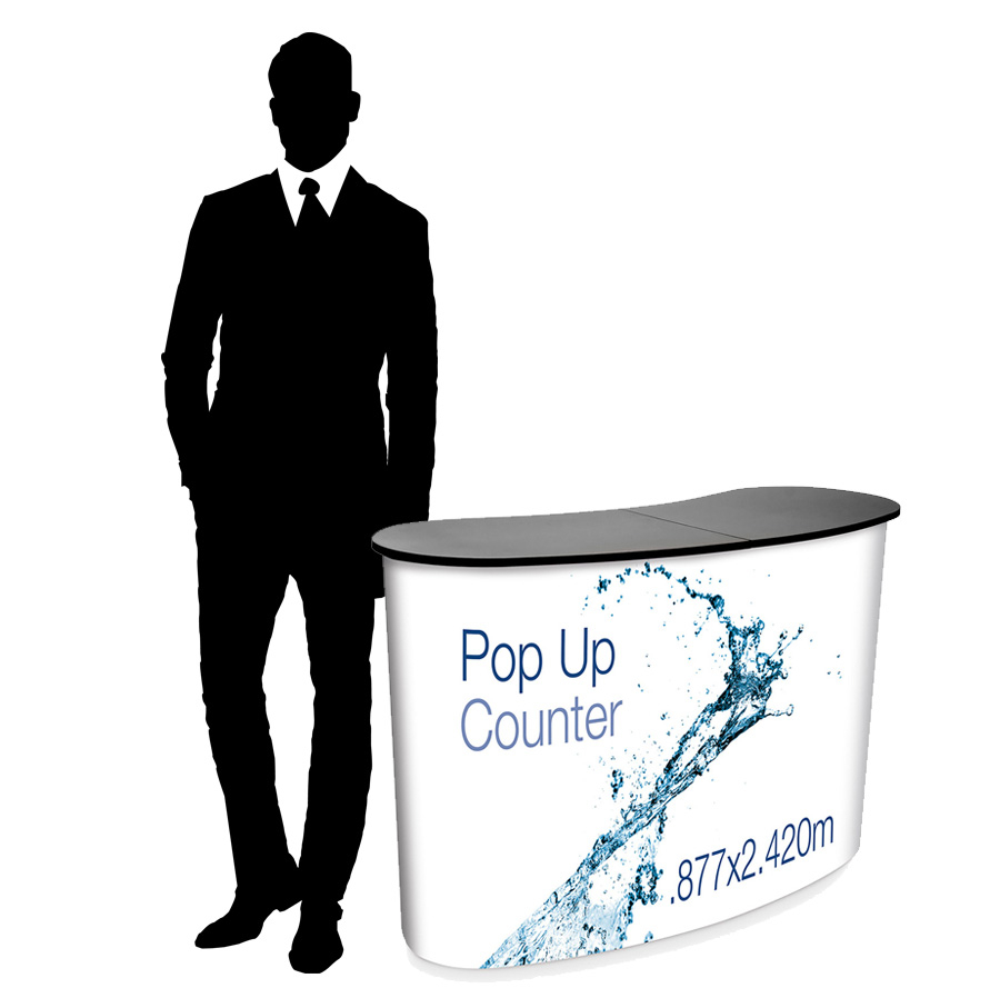 Eurostand Pop Up Counter 2x2
