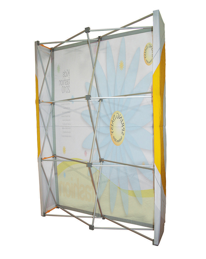 Hop Up Display Stand - Rear of 3x2 Hop Up