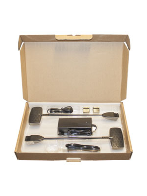 Double LED Flood Light Kit In Supplied Packaging