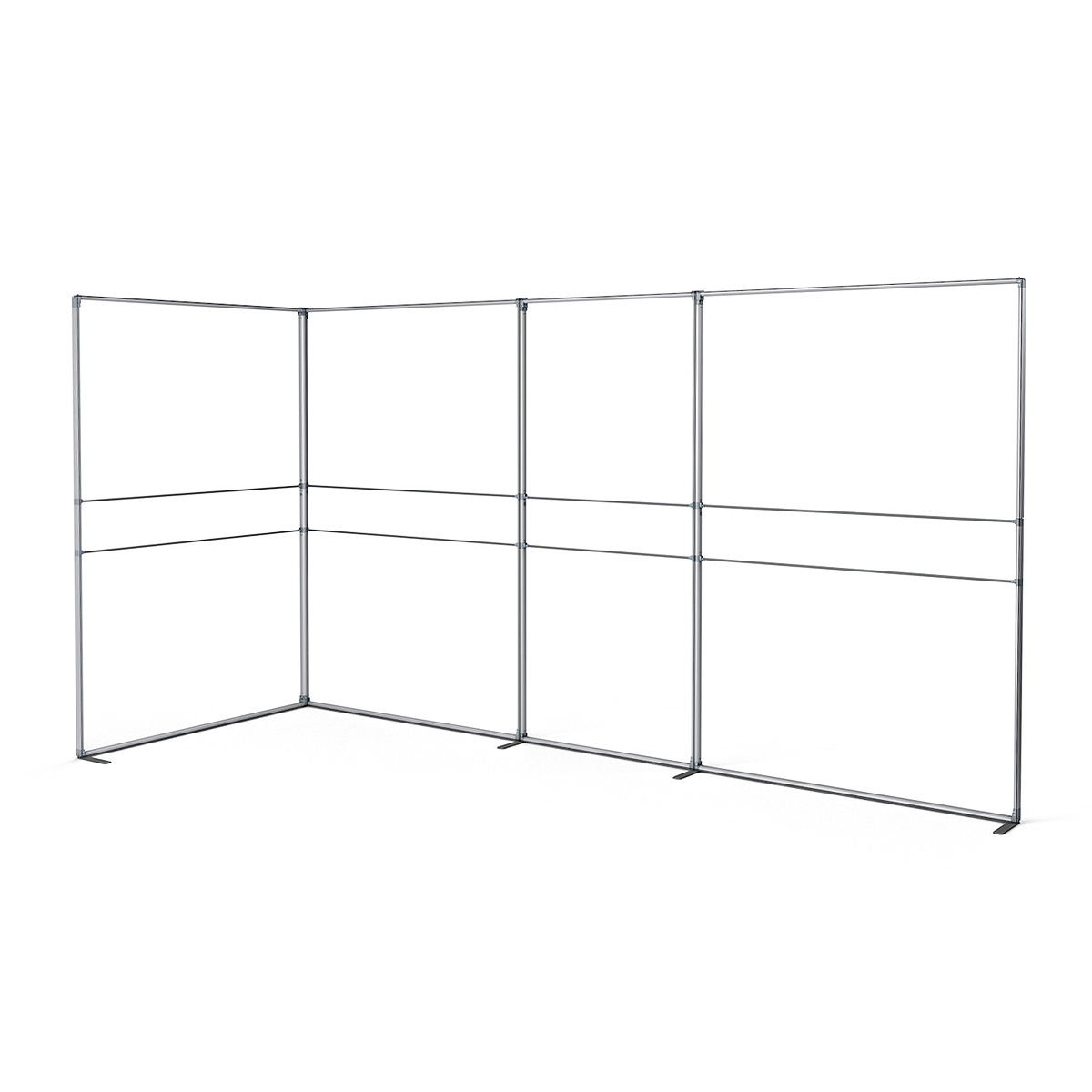 FABLOK® Fabric Display Stand 4m x 2m TFS Aluminium SEG Frames Exhibition Structure.