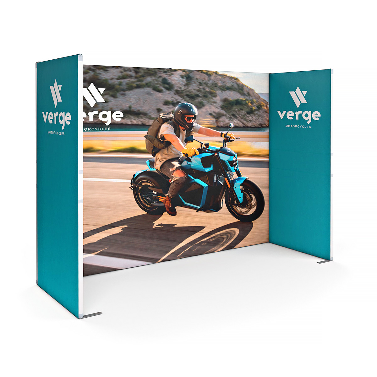 FABLOK® Fabric Exhibition Backdrop 3m x 1m Shell Scheme Display