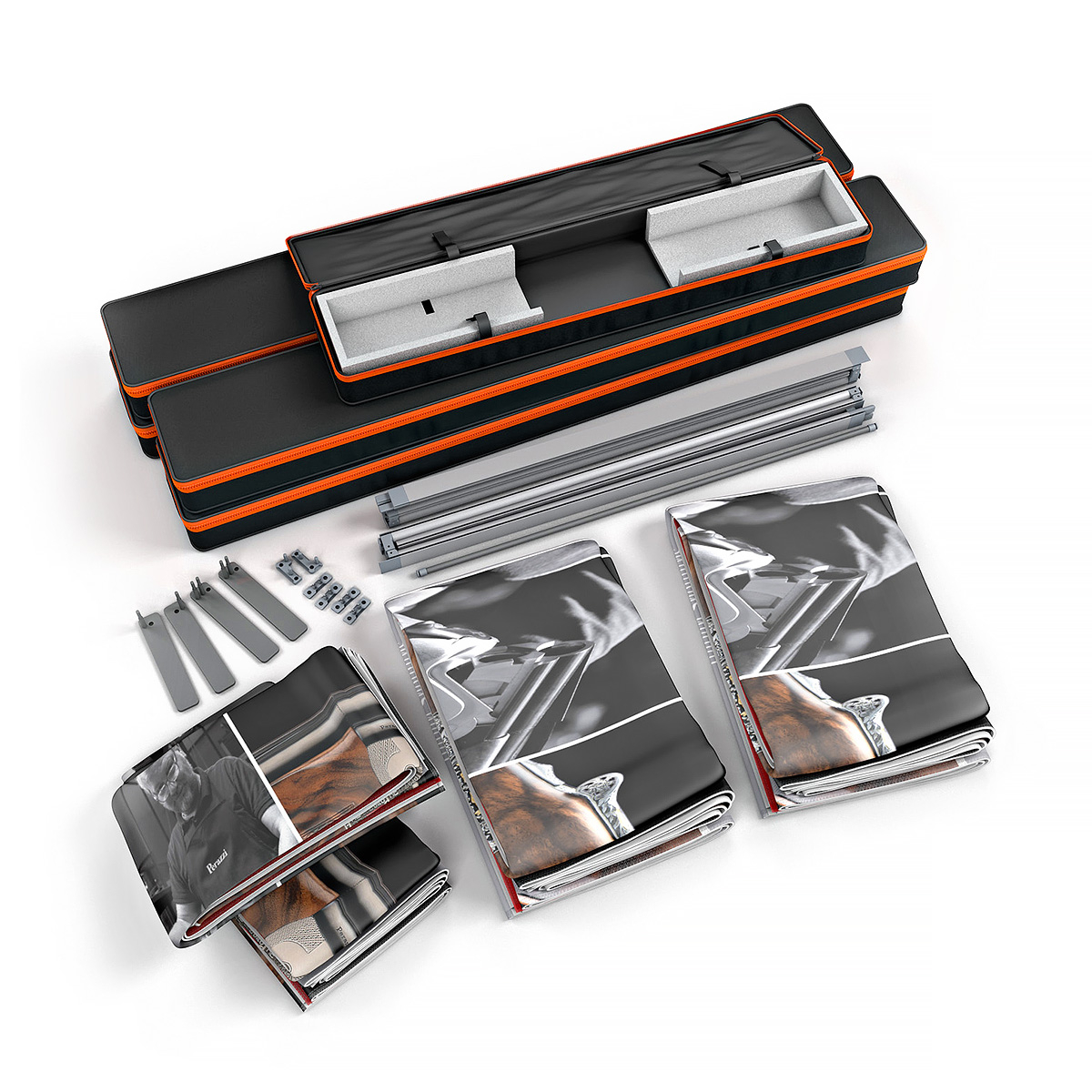 FABLOK® SEG Displays Quickly Folds Down into Easy to Transport Pieces