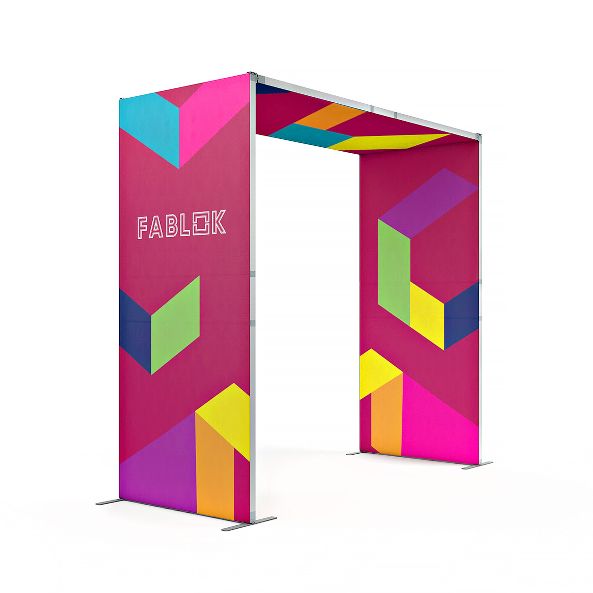 FABLOK<sup>®</sup> Fabric Exhibition Stand Freestanding Display Arch