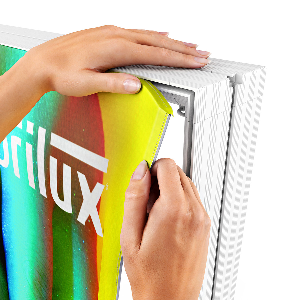 FABRILUX® 2x2 LED Fabric Lightboxes SEG Graphics Printing Installation