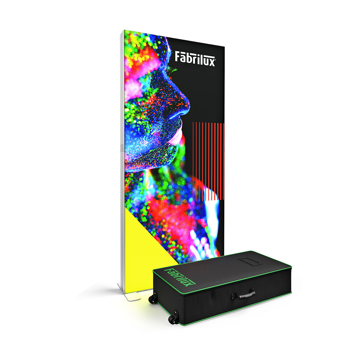 FABRILUX<sup>®</sup> Freestanding LED Fabric Lightbox 1000 x 2250mm