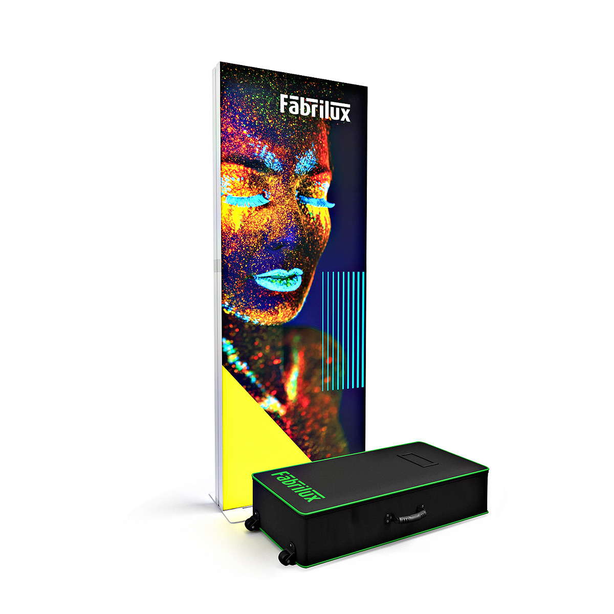 FABRILUX Freestanding LED Lightbox Display 850 x 2250mm