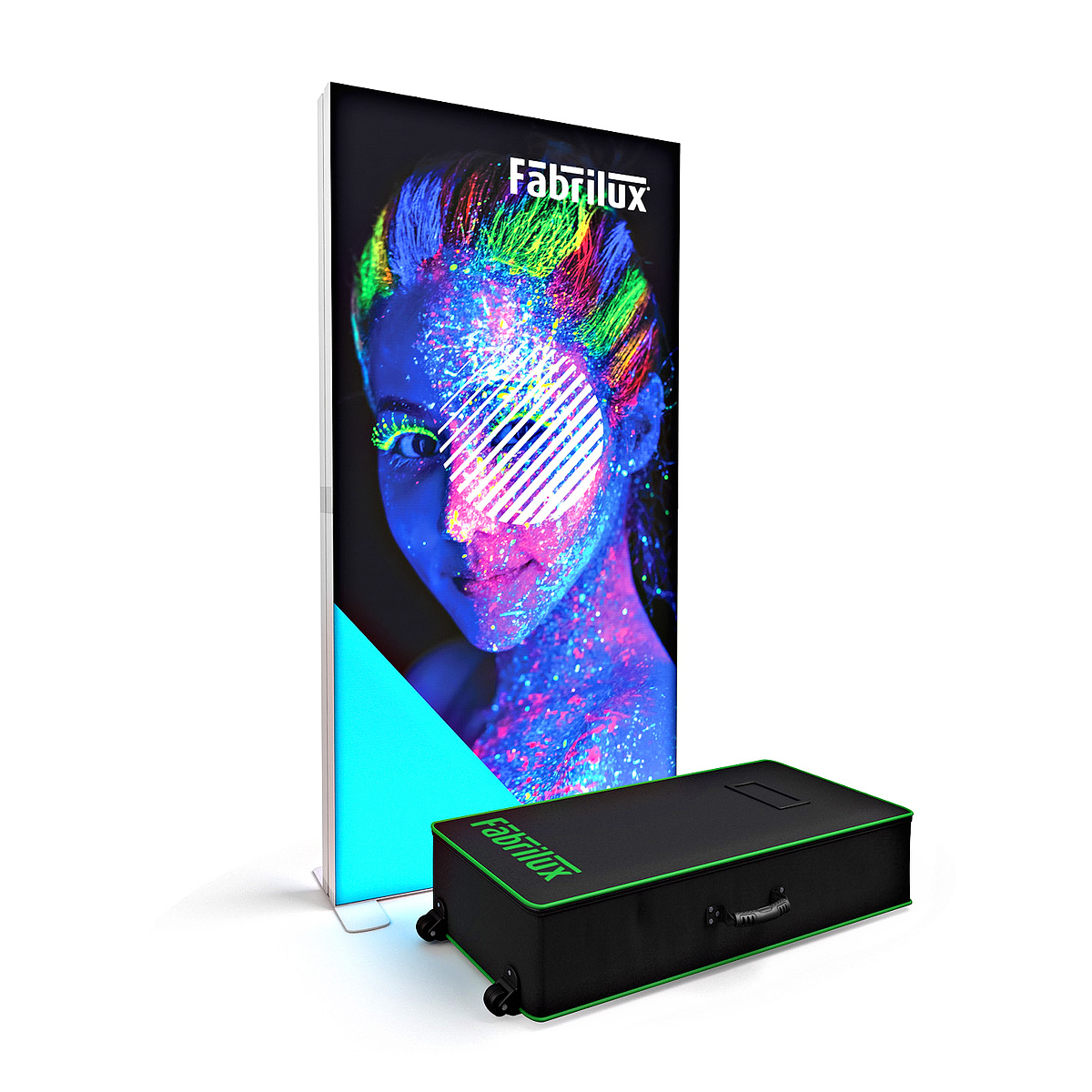 FABRILUX LED Lightbox Backlit Fabric Exhibition Display 1000 X 2000mm