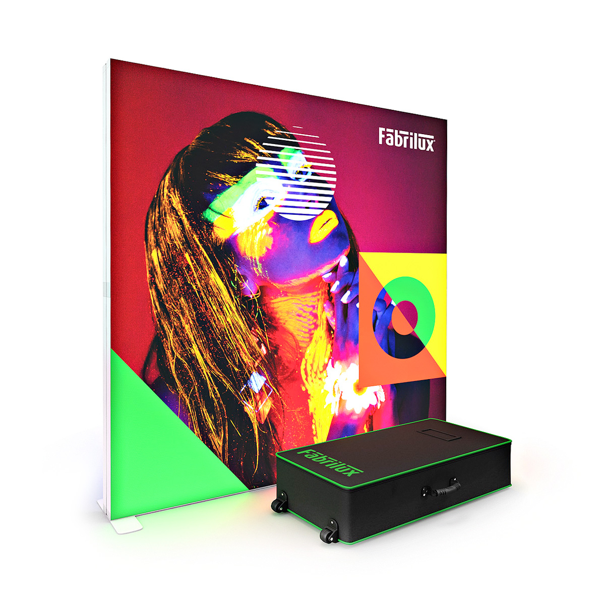 FABRILUX<sup>®</sup> LED Lightbox Backlit Fabric Exhibition Stand 2000 X 2000mm