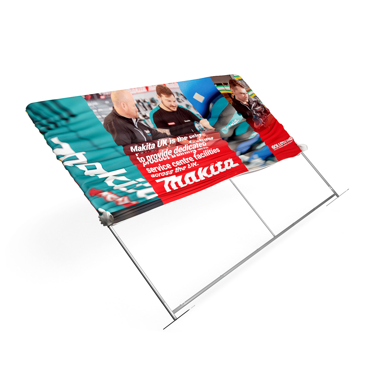 FABRIWALL® Stretch Fabric Exhibition Stand Replacement Graphics Slide Over Existing Hardware 