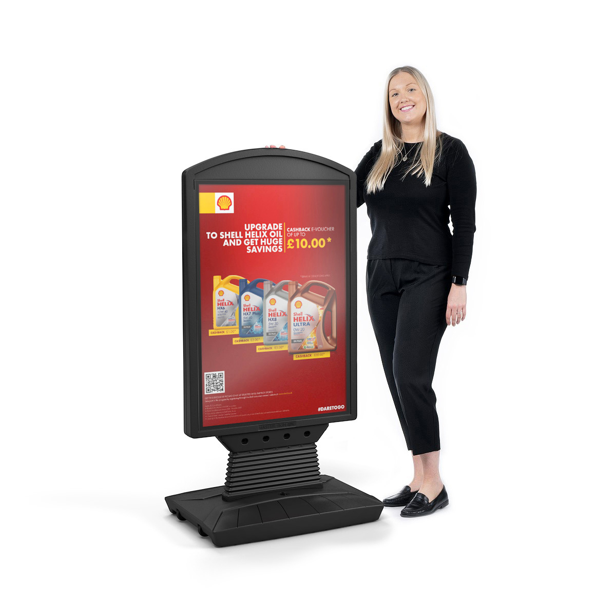 FLEXMASTER® Pavement Sign Outdoor Display Board A1 Forecourt Signage