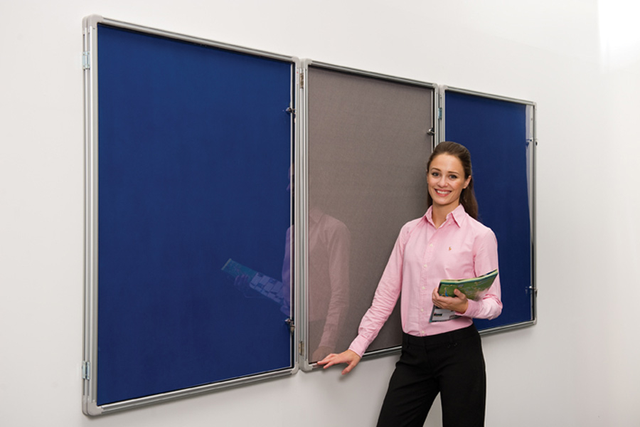 Fire Rated Lockable Notice Board