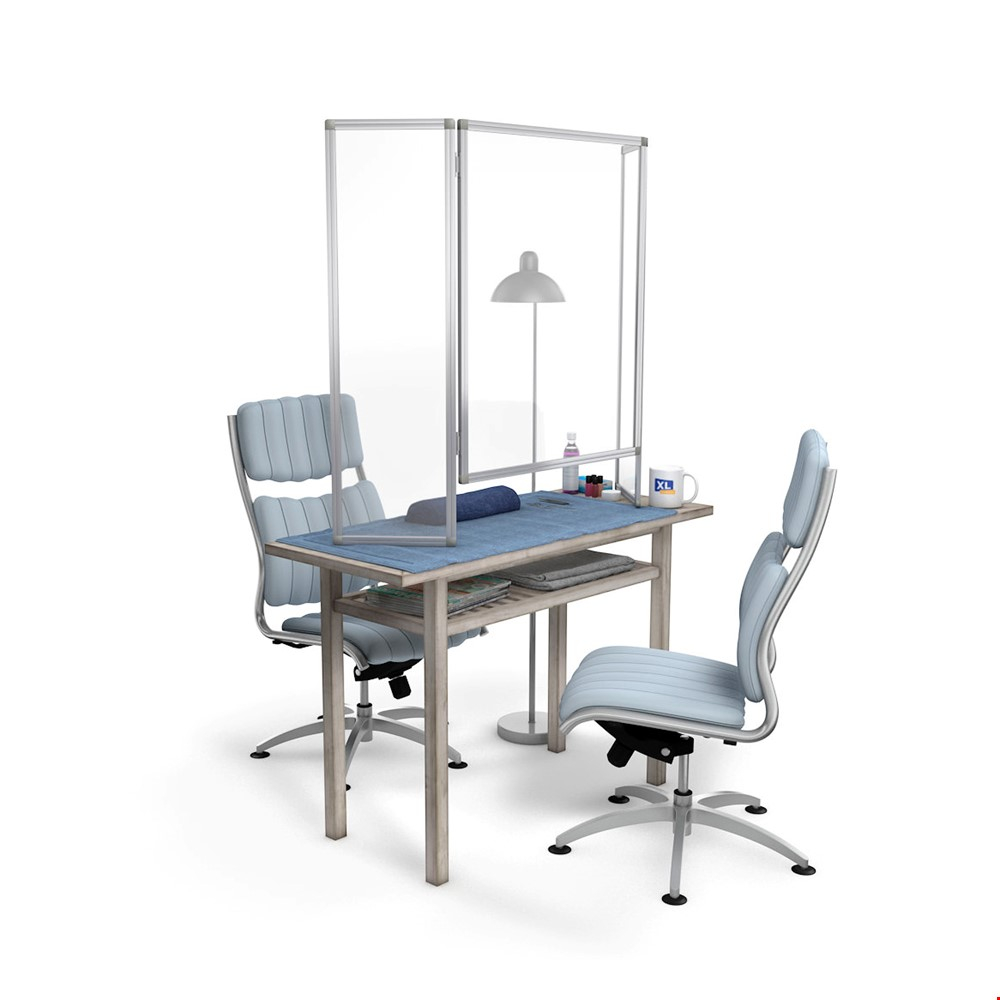 Perspex Nail Salon Screen Divider Nail Technician Screen