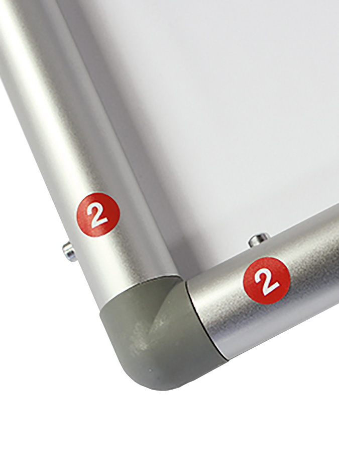 Easy Push Fit Assembly With Numbered Framework