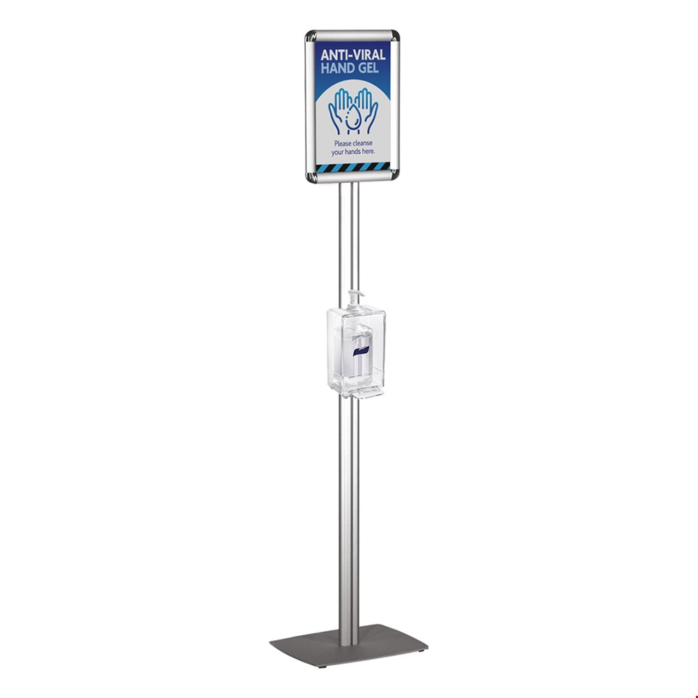 Free Standing Anti-Viral Hand Sanitiser Station