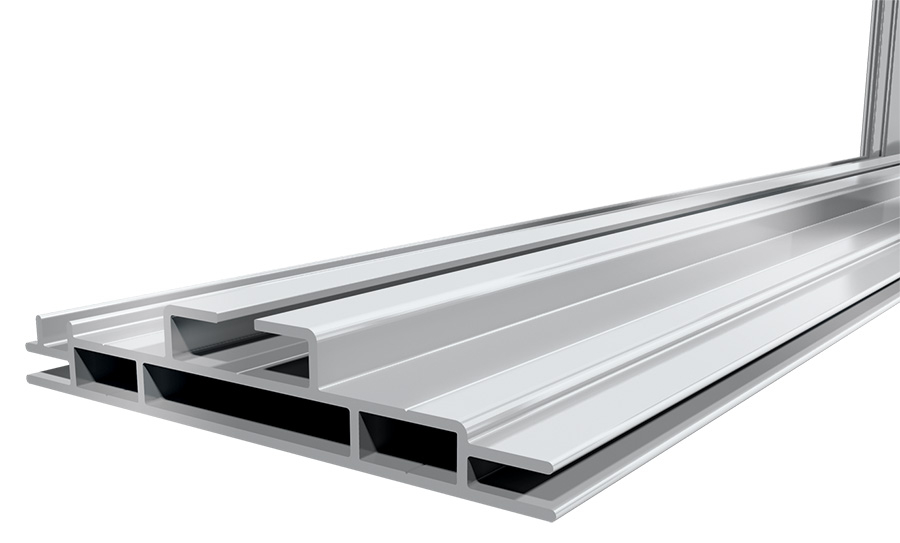 100mm Aluminium Profile Creates Exhibition Light Box Frame