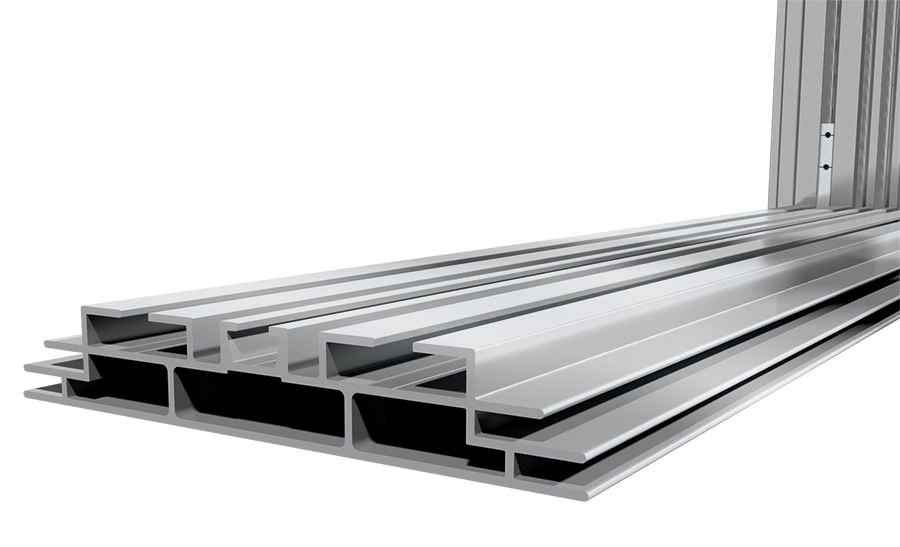 125mm Profile Creates Aluminium Frame for Display Light Box