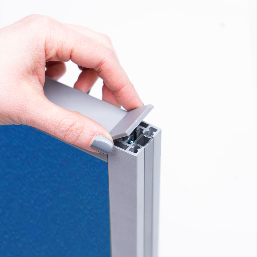 FRONTIER® Medical Screens Are Complete With Two Plastic Finishing Caps