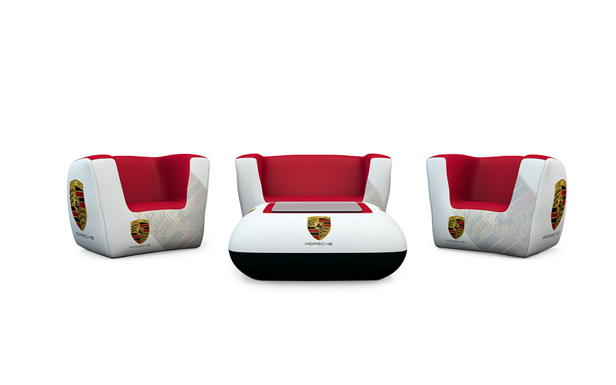 Inflatable Furniture Set (Available Separately) With Sofa, Two Chairs and Table