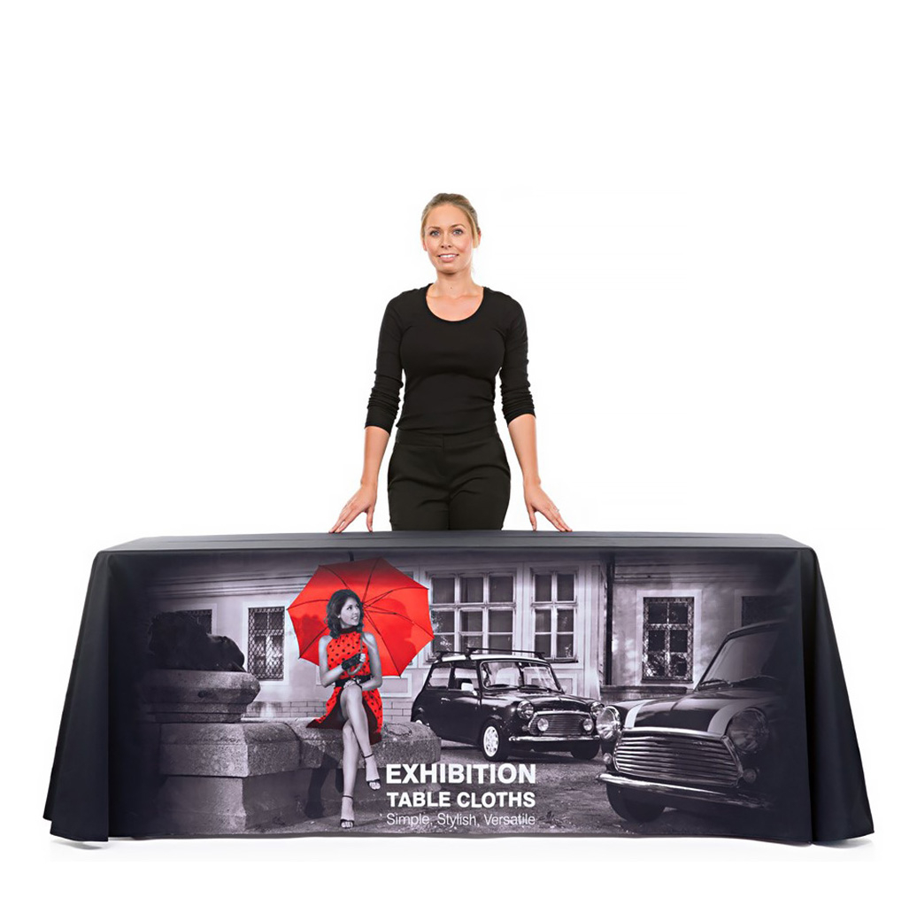 Large Branded Full Print Tablecloth
