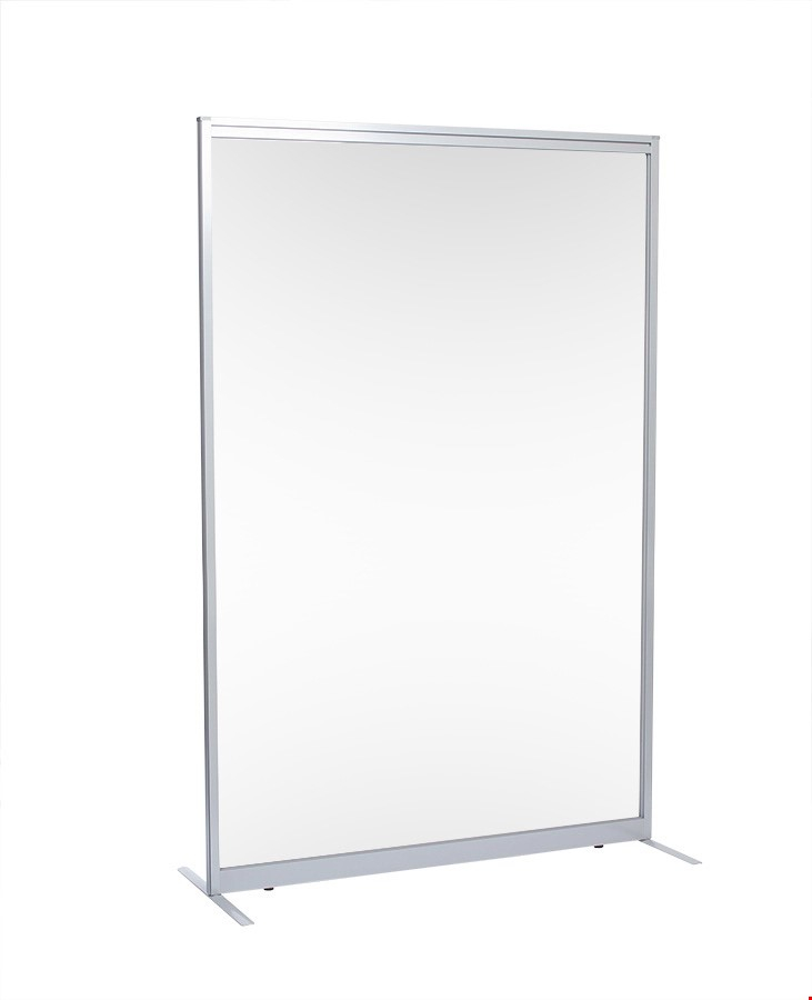 Glazed Office Screens From XL Displays - Choose From Clear Perspex Screens or Frosted Perspex Screens
