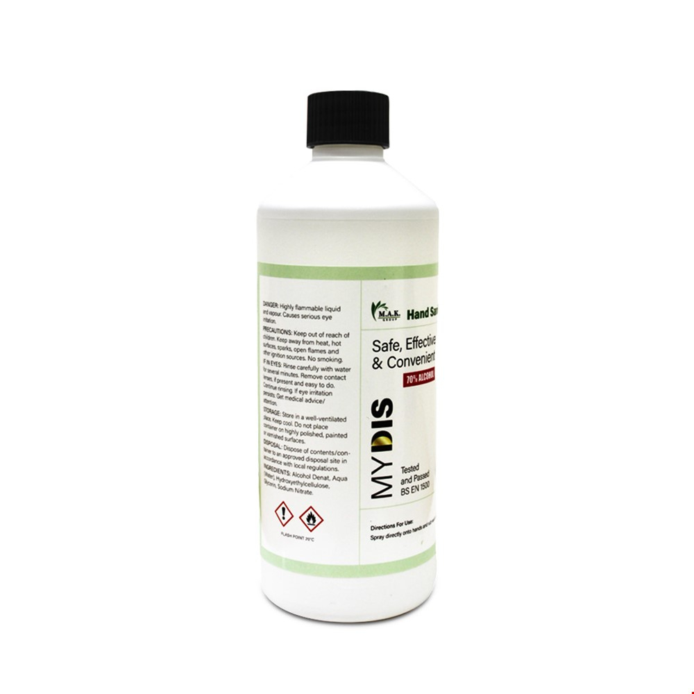 Alcohol Hand Sanitiser 500ml Bottle