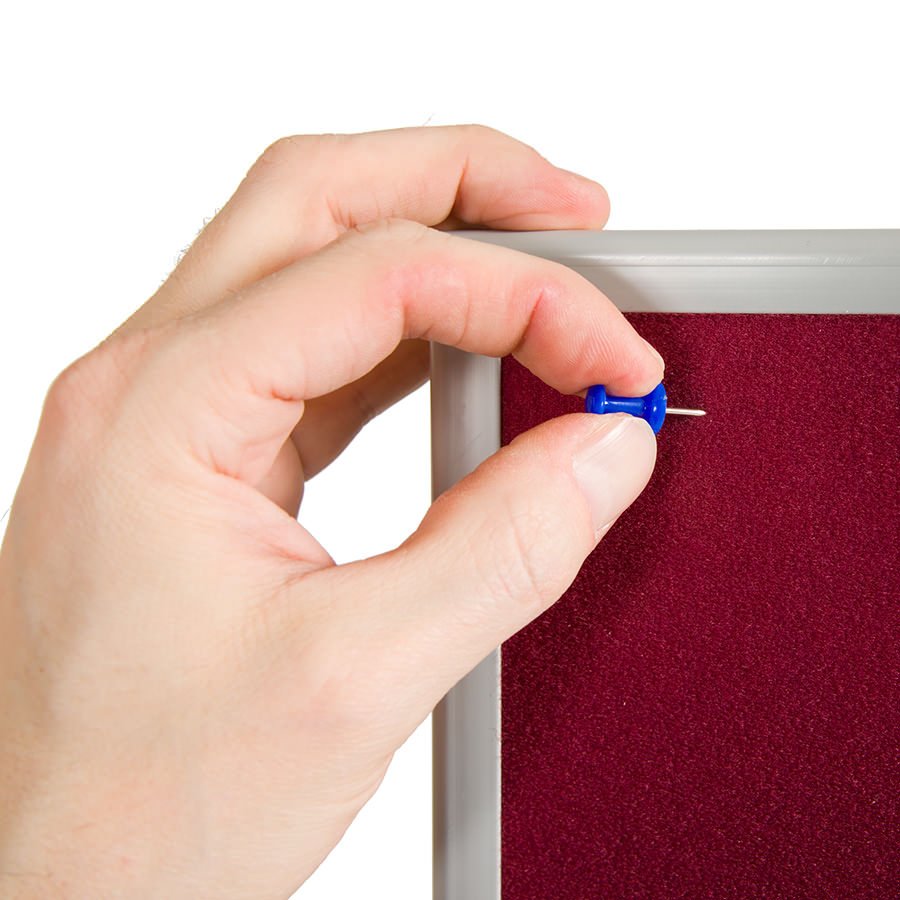 Use pins in our display boards as standard