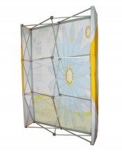 3x5 Hop Up Fabric Display Back View