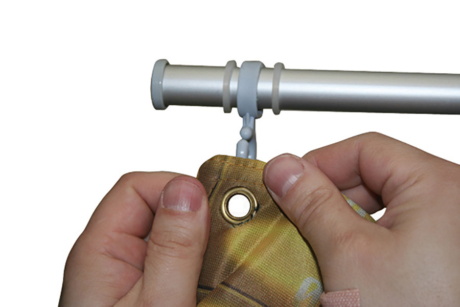 Graphic Eyelet Fixing for Horizon Banner