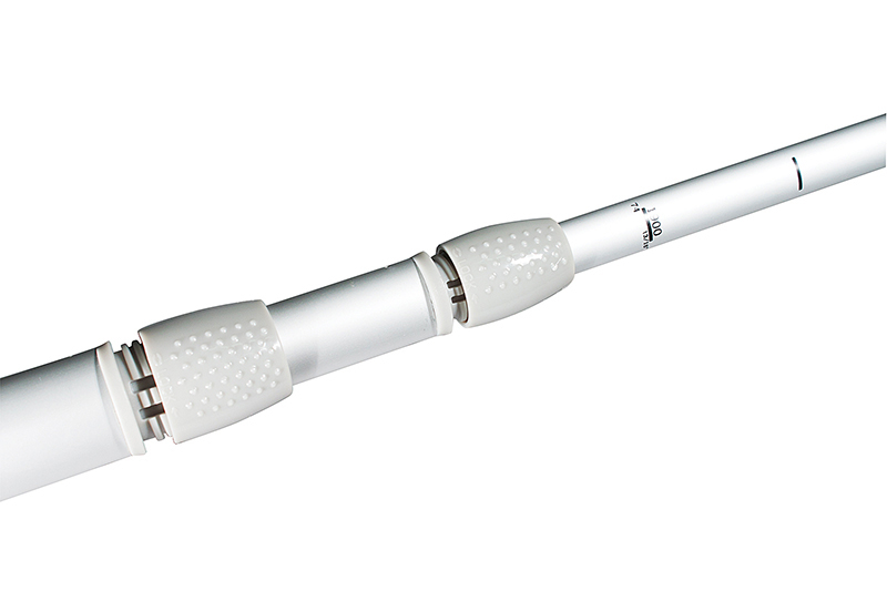 Telescopic Pole to Set the Banner at Various Heights