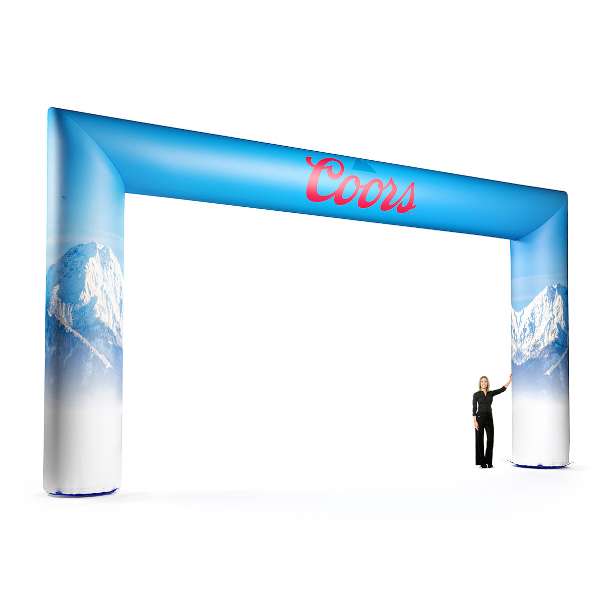 10m Rectangle Inflatable Race Arch Balloon Finish Start Line