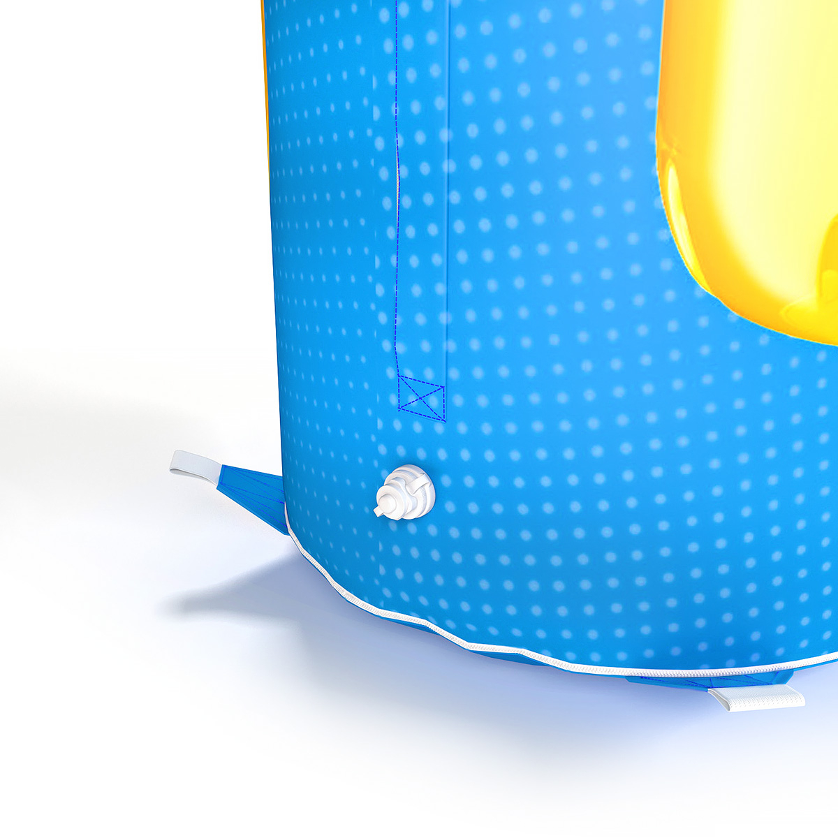 Sealed Inflation Valve For Outdoor Advertising Air Tube - Inflate And Its Ready To Use