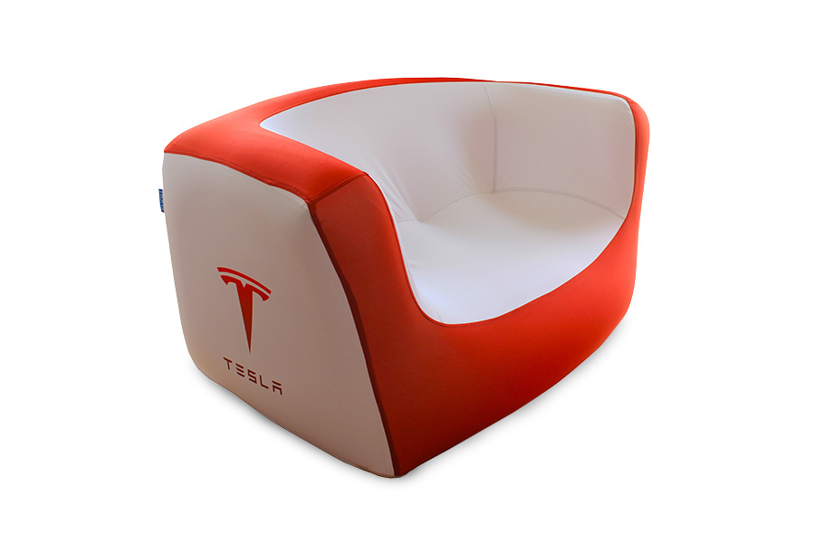 Inflatable Sofa With Full Colour Dye-Sublimation Printing