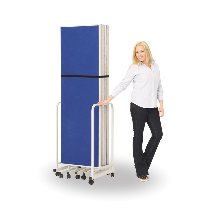 Concertina Partition Screen Folds for Easy Transportation and Storage