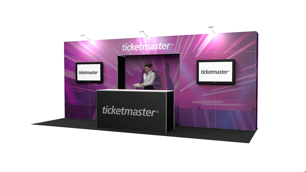 Integra<sup>®</sup> 4m x 3m Exhibition Stand Hire With Complete Project Management Including Install & Dismantle