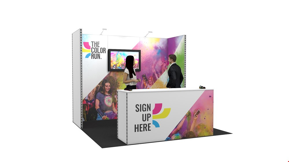 Integra<sup>®</sup> Rental Exhibition Stand Booth 3m x 3m Display Stand