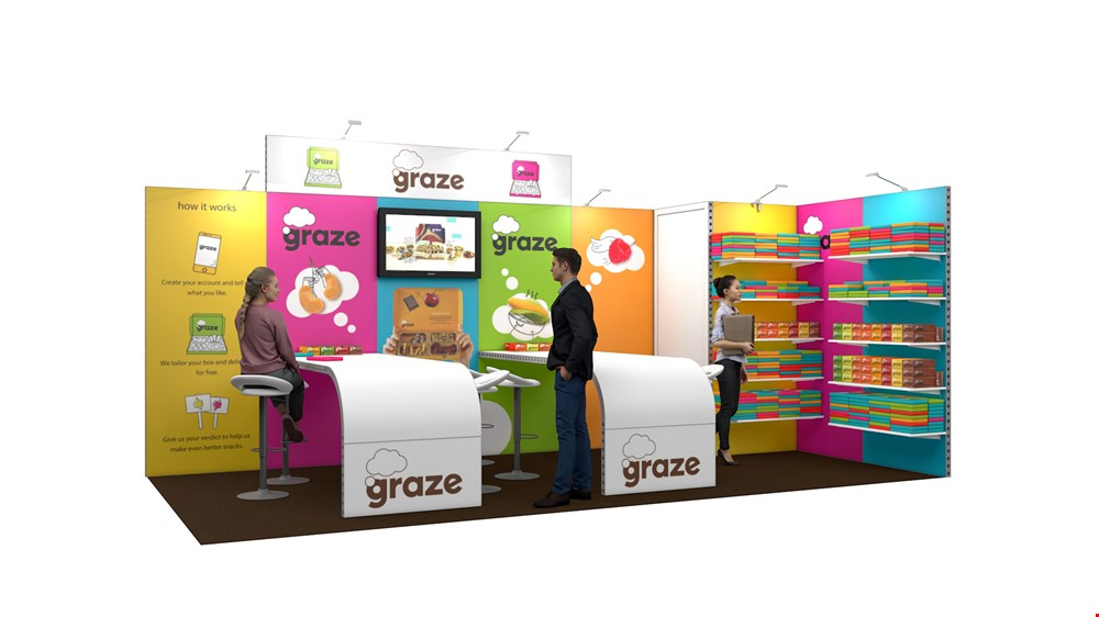 Integra<sup>®</sup> Rental Exhibition Stand 6m x 3m Includes Install And Dismantle Service