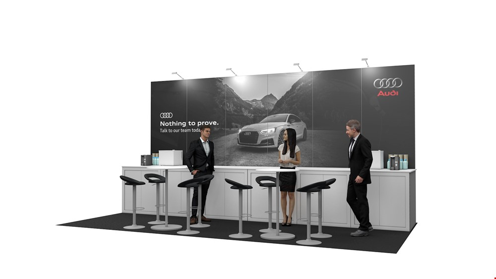 Integra<sup>®</sup> 6m x 3m Exhibition Stand For Hire With Install & Dismantle Service Included