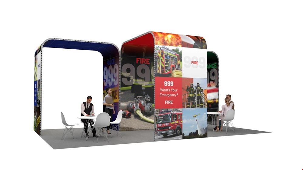 Integra<sup>®</sup> Rental Exhibition Stand 8m x 5m Customised Trade Show Display