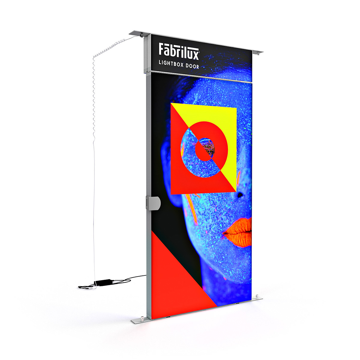 FABRILUX LED Lightbox Exhibition Stand Storage Cupboard